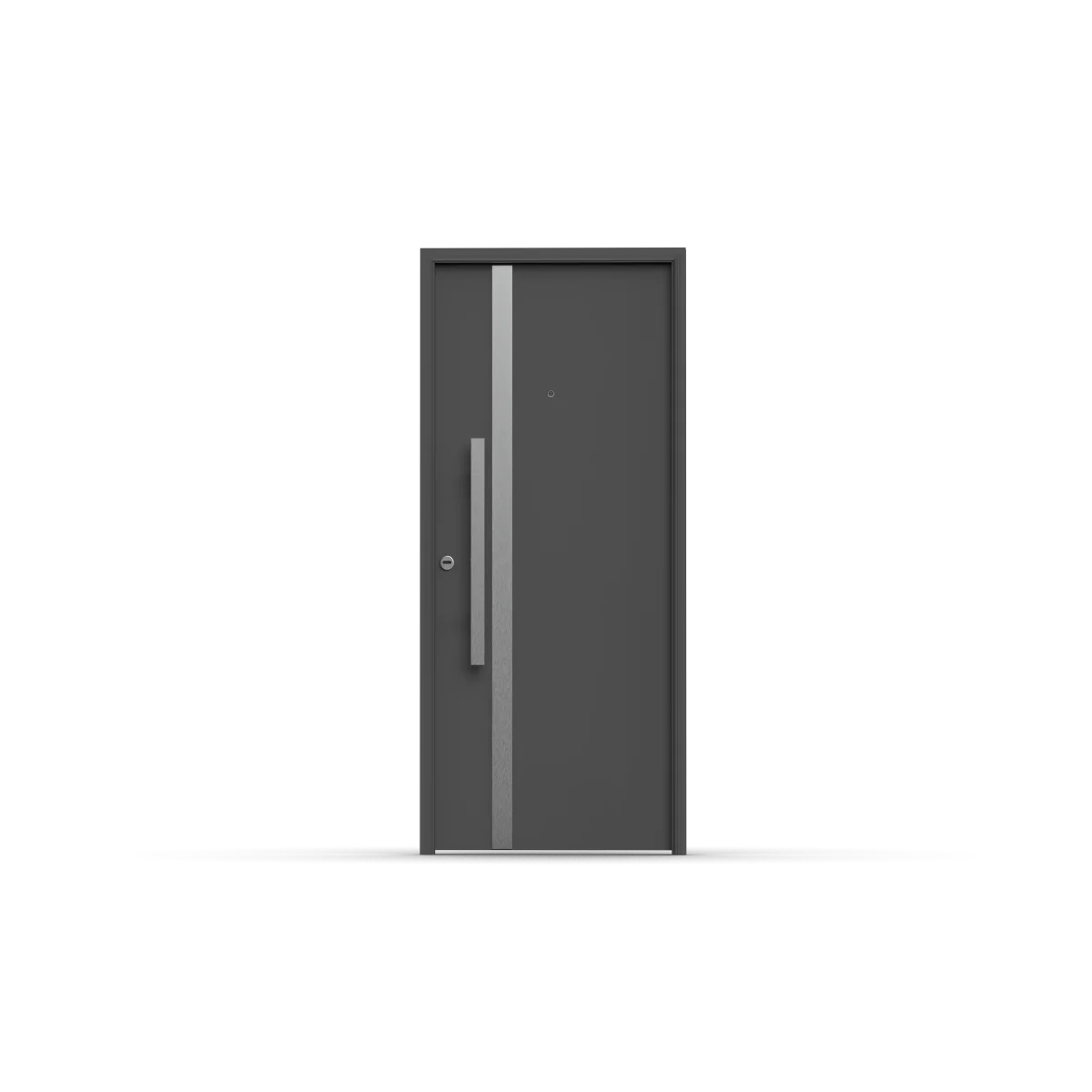 Puerta Lisa con Acero